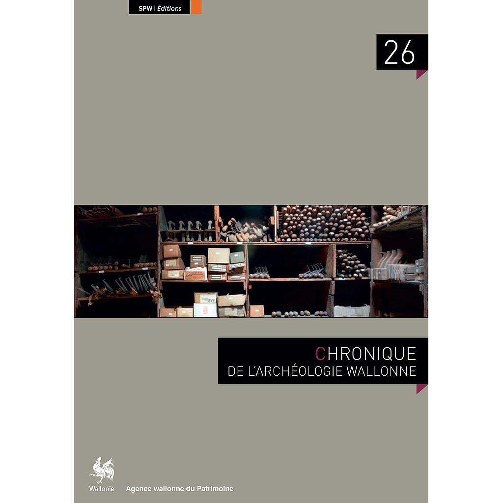 Chronique de l'archéologie n° 26. 2018, actualité archéologique 2017